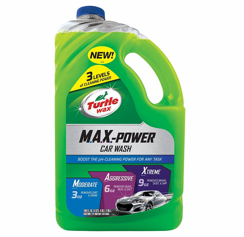 Turtle Wax Max Power Car Wash - 100 oz