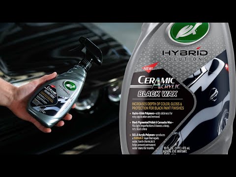 okpetroleum.com: Turtle Wax 53447 Hybrid Solutions Ceramic Acrylic Black Spray  Wax (16 oz Bottle)